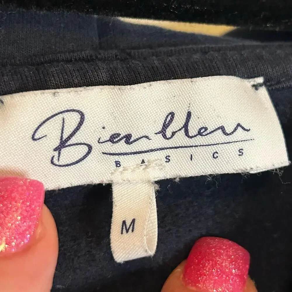 Bien‎ Bleu Basics Hoodie Women's Size Medium Casual European Netherlands Fitted